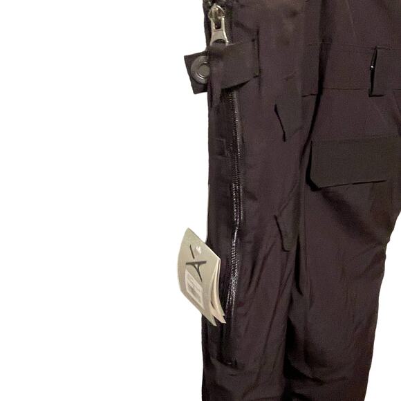 Arctix Men's Eco Friend Corkscrew Bib Overalls black small 32inseam - Picture 11 of 12